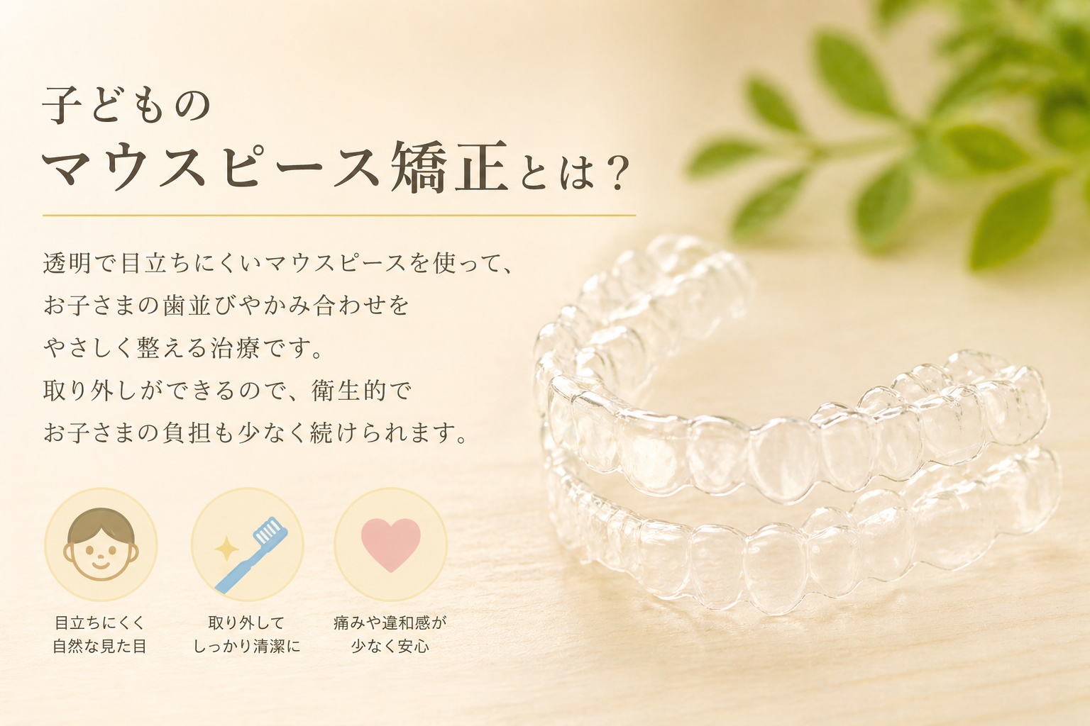 マウスピース矯正